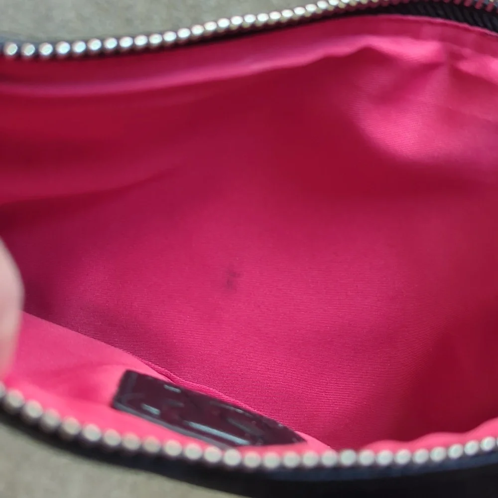 Sondra Roberts Squared Skull Studded Makeup Bag Pouch